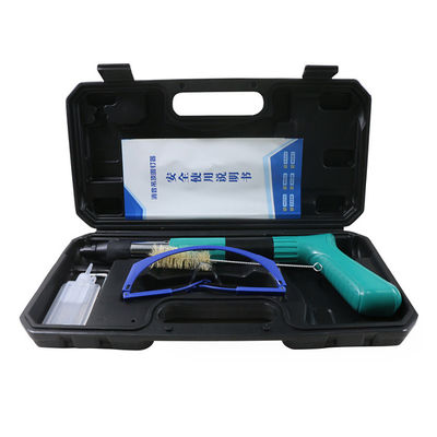 Blaue tragbare Stahl Druck kabellose Hand Nagelpistole für die Decke Nagel Typ Zement Wand