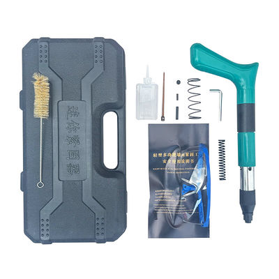 Blaue tragbare Stahl Druck kabellose Hand Nagelpistole für die Decke Nagel Typ Zement Wand