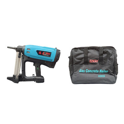 Leistungsstarke Gas Nagelpistole GSN50 Blau Schwarz Design für Beton und Antriebspins