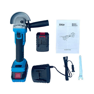 SLIDE Schalter und 100 mm Schleifrad Blade Toua 21V Bürstenlose Winkelschleifmaschine zum Schleifen