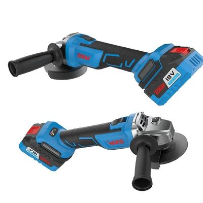 Stromquelle Batterie Winkelschleifmaschine 18V / 21V Bürstenlose kabellose elektrische Schneidmaschine