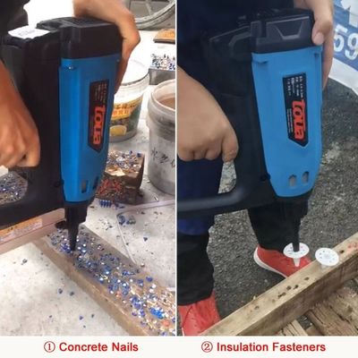 Individuelle Unterstützung 2 in 1 Gas Nagel für Beton und Isolierung Leistung