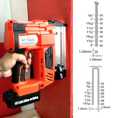 Industrielle Qualität 18V 18 Ga Staple Li Batterie Kabellose Holz Nagel Stärker und leistungsfähiger