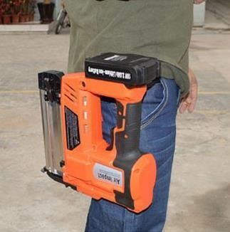 Langlebiger Industrie 18V Holzluft Kabellose Nagel hält bis zu 100 Nägel mit Li-Batterie