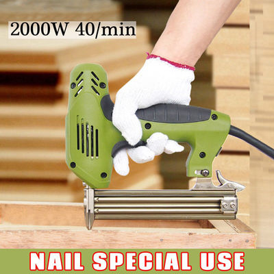 2000 Watt Elektrowerkzeuge Elektro-Stapler-Guns Stapler 10-30mm 1,6 kg 2 In 1 Rahmen-Tacker