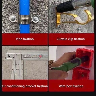 Stille Heimdeckenbefestigungswerkzeuge Mini-Nägelstoß für Beton-Metallplatten