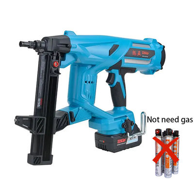 2024 kundenspezifischer Support ODM Beton Stahl Lithium Batterie Gun Nailer ohne Brennstoffzelle