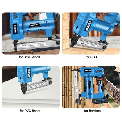 Bequeme Ladung 21V Batteriebetriebene Brad Nailer für Holzbearbeitung und Polsterung