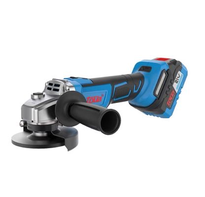 Maximalgeschwindigkeit des Motors 8500 RPM Wiederaufladbare 21V Bürstenlose Winkelschleifmaschine zum Schneiden und Polieren
