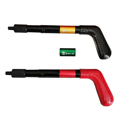 Rote Stahl- und Kunststoffbaustools Kabellose Mini Nagelpistole