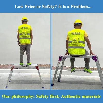 120 cm hohe Klappplatte für Autowaschen und Klettern im Haushalt