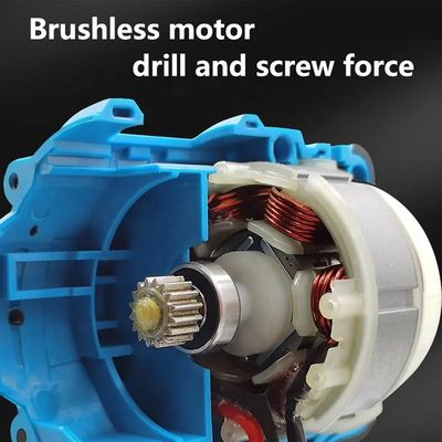 Hochleistungs 21V kabellose elektrische Bohrmaschine mit 4,0Ah Lithiumbatterie und Bürstenlosem Motor