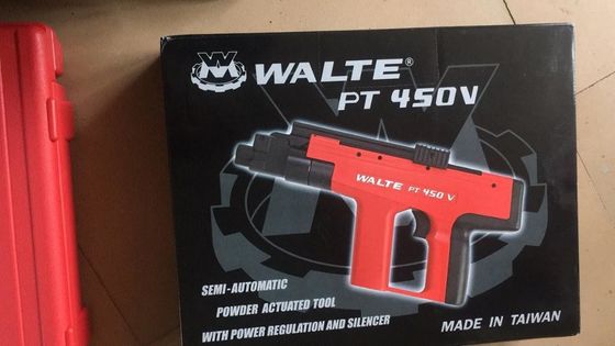 PT-450V Pulver-Aktorierte Nagelpistole mit 355mm Länge und für maximale Nagellänge 3 1/2in
