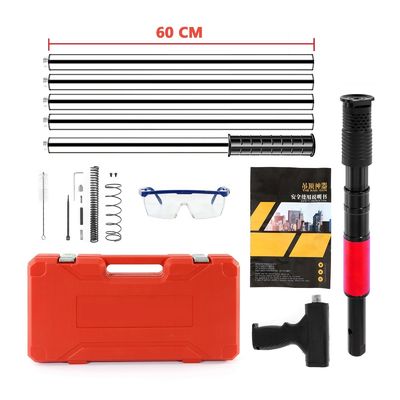 Starke Kapazität 4 Gänge Stahl Nagel Pistole Schalldämpfer Automatische Schlacke Rivet Nailer für Max Nagel Länge 2 1/2IN