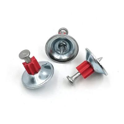 ISO-Standard 1' Waschmaschine Dia. Galvanisierte Betonpins Mauerwerk Nägel mit runden Waschmaschine