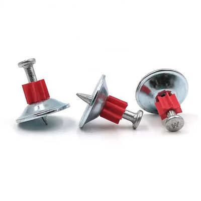 ISO-Standard 1' Waschmaschine Dia. Galvanisierte Betonpins Mauerwerk Nägel mit runden Waschmaschine
