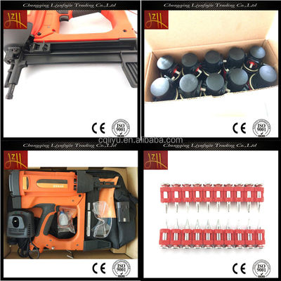 Kompakte und leistungsstarke GSR40 Gas betonierte Nagelpistole mit Gehäuse Li-lon 7.2V 2000mAh