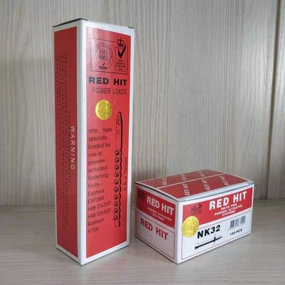 Beton Nagel RED HIT 6.8*11 Leistungsbelastungen und NK32 Antriebspins mit Flachkopf