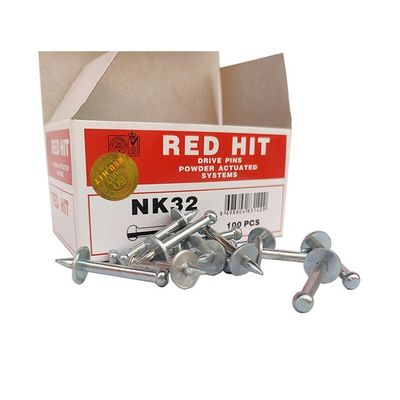 3.7mm Shake Dia. Metall Waschmaschine Dia. 12mm Beton Schießen Nagelpatrone für Nagel Pistole