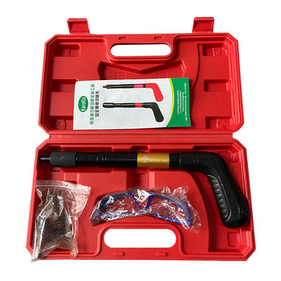 Rote Mini Cannon Nailer Handheld leistungsstarke Beton Nagelpistole für schnelle Wandbau