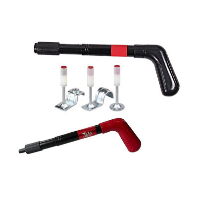 Rote Mini Cannon Nailer Handheld leistungsstarke Beton Nagelpistole für schnelle Wandbau