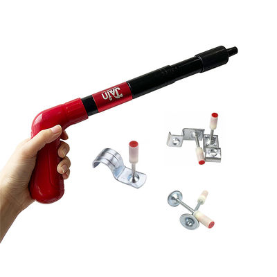 33cm Mini Stahl Nagelpistole Handbuch Licht Dekoration Portable Schalldämpfer Fixer für Möbel