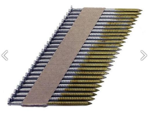 2" 3-1/2" ISO-Standardrahmen Nägel 34 Grad mit Elektroverzinkung