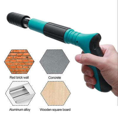 33cm Blaue Mini Nagelpistole Geräuscharme Stahl für Zementwand Wohnkultur Industrie