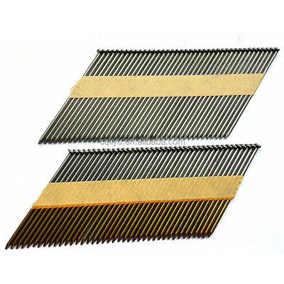 34 Grad Papier zusammengefügt Rahmen Stick Nägel Papier Stick Antrieb Pins Hardware Befestigungen 7,0mm Kopf Dia