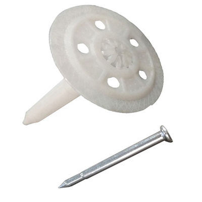 Baumaterial Festung von Isolationsnageln aus Stahl mit Plastikwaschmaschine