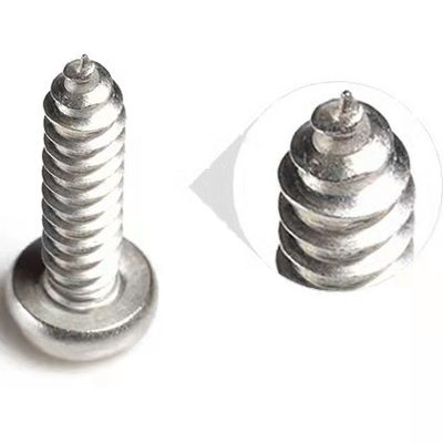 ISO-Standard-Pan-Head-Selbstbohrschrauben aus 304 Edelstahl mit Phillips-Treiber