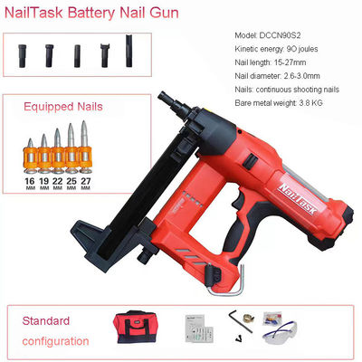 ODM-Unterstützung Nailtask DCCN 100X2 Pistolen Maschine Nailer Stapler Rahmen Nailer Batterie Nagelpistole