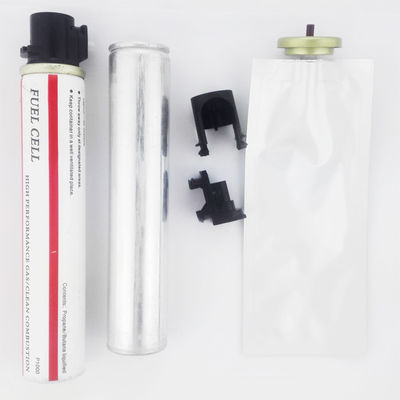 148 mm blaue Gaspatrone für das Einrahmen eines Nagelverschlusses