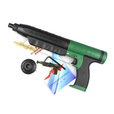 Silent Black Green Powder Nail Gun mit 2,2 kg Kapazität und Geräuschreduzierungsfunktion