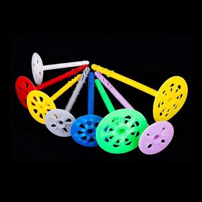 8 mm Schangendurchmesser Kunststoff-Nylon-Wandstecker Anker Drywall Dowel Board Isolierverbindungen