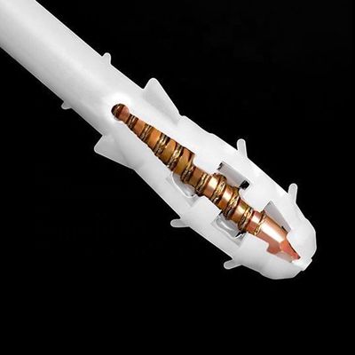 8 mm Schangendurchmesser Kunststoff-Nylon-Wandstecker Anker Drywall Dowel Board Isolierverbindungen
