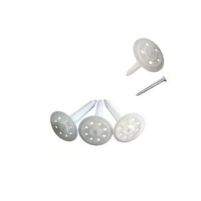3.7 mm Schankdurchmesser Flachkopf Stahl Isoliernagel für Isolierwandinstallation