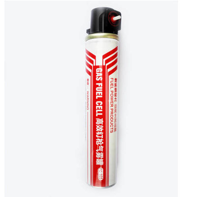 Nennkapazität 40 g/80 ml Gasbrennstoffzelle für die Umrahmung von Nagelpistolen Länge/Durchmesser 31,5/165 mm