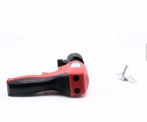 Rotes tragbares Nagelgewehr zum Befestigen von Beton-Eisen- und Stahlschießnageln innerhalb von 76 mm