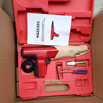 Rote Stahlplatten Nägel für Gebäudekonstruktion Max. Länge von 3 1/2 Zoll starke Nagelpistole