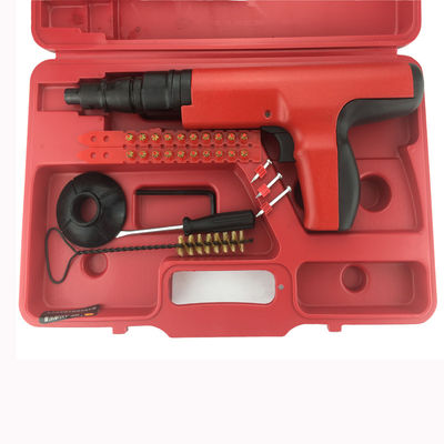 Rote Handbeton Nagelpistole für S1.27Cal 6,8*11mm Pulverlasten