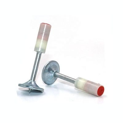 100PCS 27mm Eisen Runde Stahl Nägel für Mini Nagelpistole 7,3mm Festfestfestfestdecken Artefakt