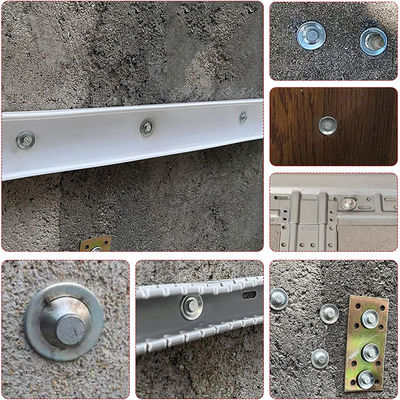 7.3mm Flachkopf Rund 27mm Mini-Deckenklemm zur Lärmreduzierung Deckenpistole Installation