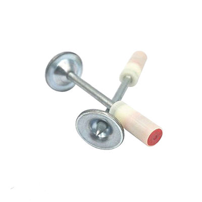 100 Stück Pack rundes Nagel für Mini-Decken Nagelpistole 7,3 mm Kopf Durchmesser 27 mm Feuer Nagel