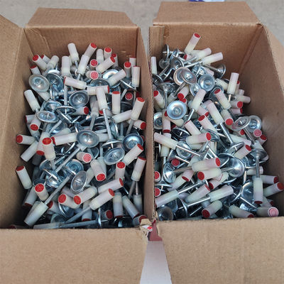 100 Stück Pack rundes Nagel für Mini-Decken Nagelpistole 7,3 mm Kopf Durchmesser 27 mm Feuer Nagel