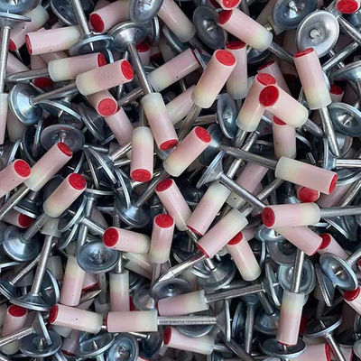 100 Stück Pack rundes Nagel für Mini-Decken Nagelpistole 7,3 mm Kopf Durchmesser 27 mm Feuer Nagel