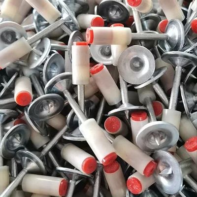Kopf Durchmesser 8 mm Pulver-Aktorierte Decke Clip Integrierte Feuer Nagel Stahl runden Nagel