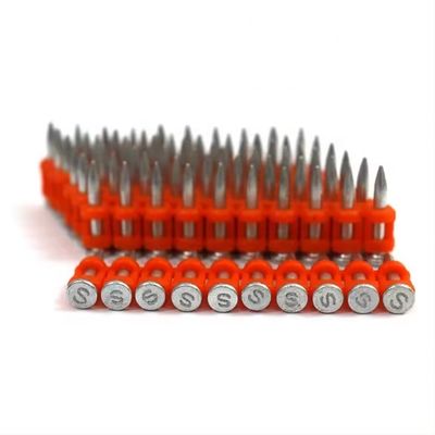 Gasbetriebene Nagelpistole aus Kunststoff, zusammengefügt 3,0*22mm Betonnagel mit individueller Farbe