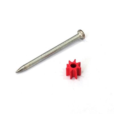Rote PVC Waschmaschinen Stahlstangen für Aluminiumlegierung Fenster 16-76mm Länge