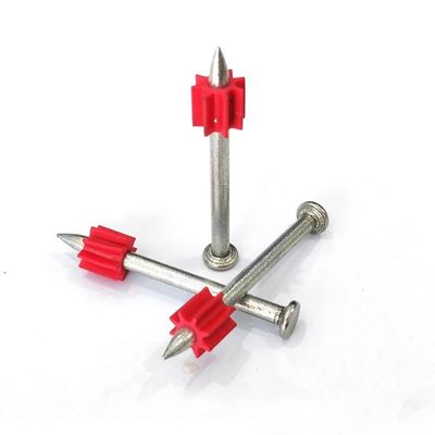 Rote PVC Waschmaschinen Stahlstangen für Aluminiumlegierung Fenster 16-76mm Länge